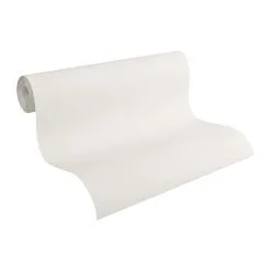 A.S. Creation Meistervlies | 182418 | Papier Peint Intissé Enduit | 0.53 M X 10.05 M | Blanc