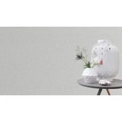 Rasch Wallton 2020 | 183016 | Papier Peint Intissé Pierre Brique | 0.53 M X 10.05 M | Blanc