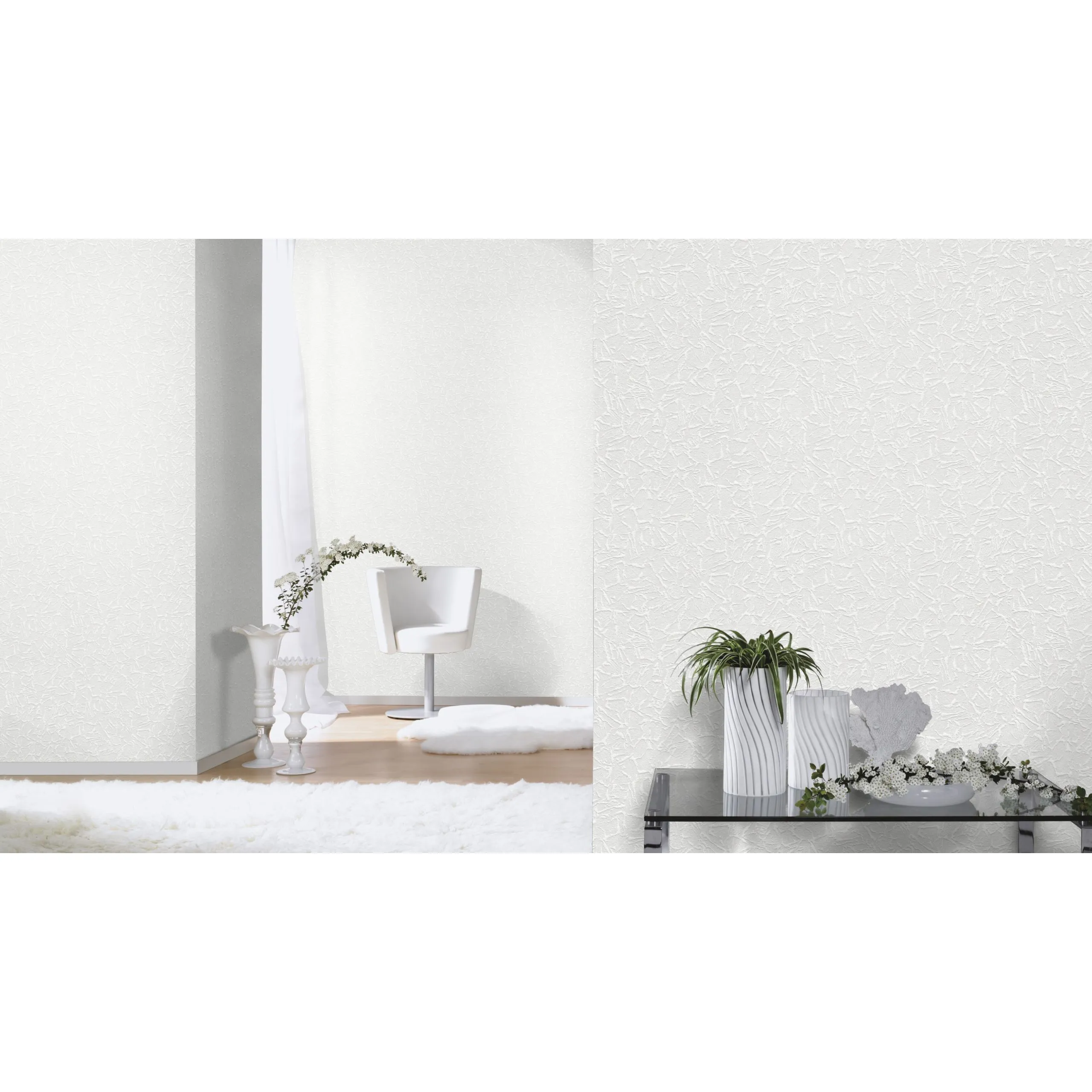 Rasch Wallton 2020 | 183016 | Papier Peint Intissé Pierre Brique | 0.53 M X 10.05 M | Blanc 4 Rasch Wallton 2020 | 183016 | Papier Peint Intissé Pierre Brique | 0.53 M X 10.05 M | Blanc – Image 2