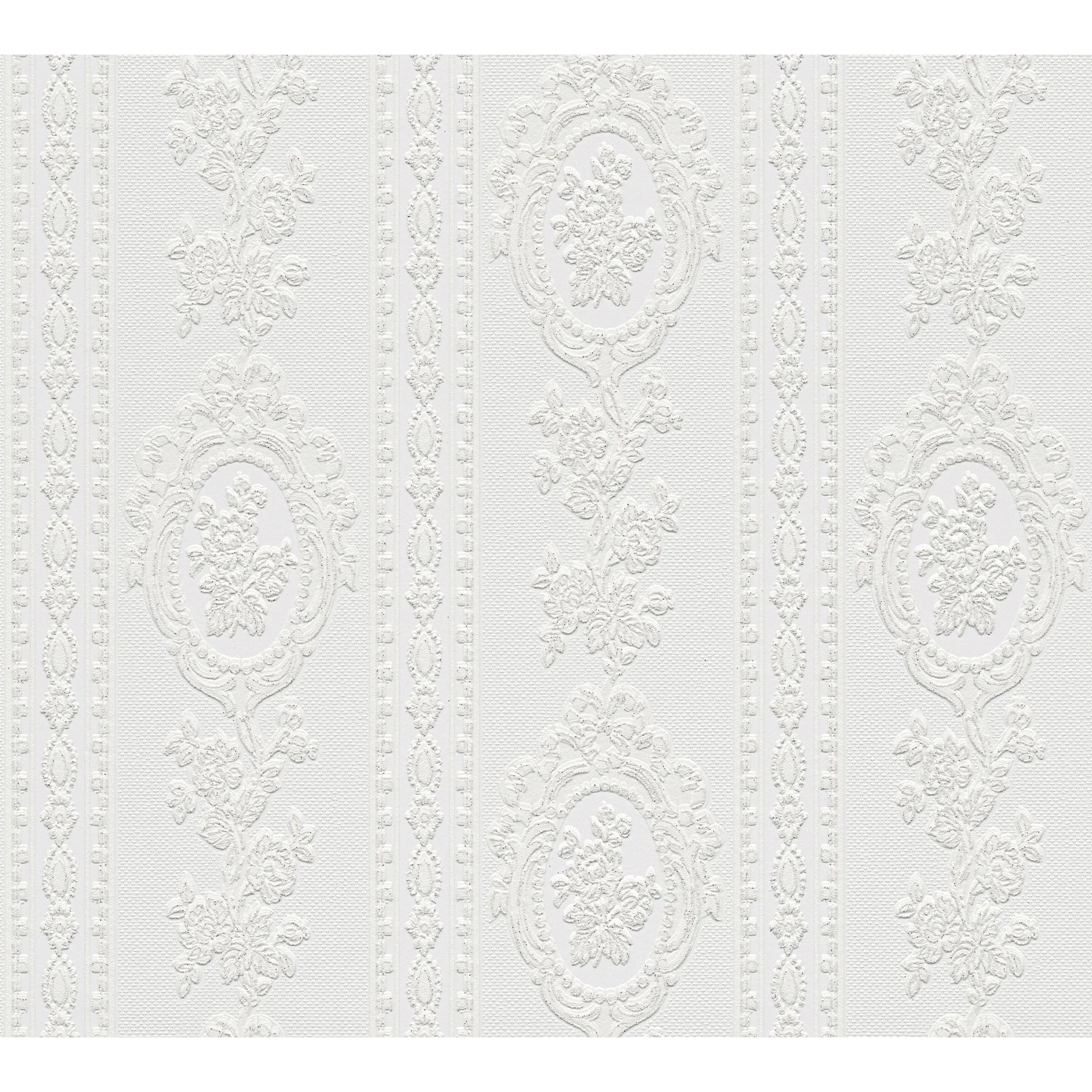 A.S. Creation Profi | 186140 | Papier Peint à Rayures Papier | 0.53 M X 10.05 M | Blanc 3 A.S. Creation Profi | 186140 | Papier Peint à Rayures Papier | 0.53 M X 10.05 M | Blanc