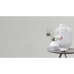 Rasch Wallton 2020 | 188202 | Papier Peint Intissé Pierre Brique | 0.53 M X 10.05 M | Blanc