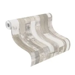 Rasch Kids & Teens 2016 | 203714 | Papier Peint Bois Intissé | 0.53 M X 10.05 M | Marron