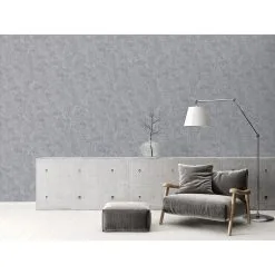 A.S. Creation Elements | 224019 | Papier Peint Intissé Effet Béton | 0.53 M X 10.05 M | Gris -Fond D'écran Soldes 224019 6