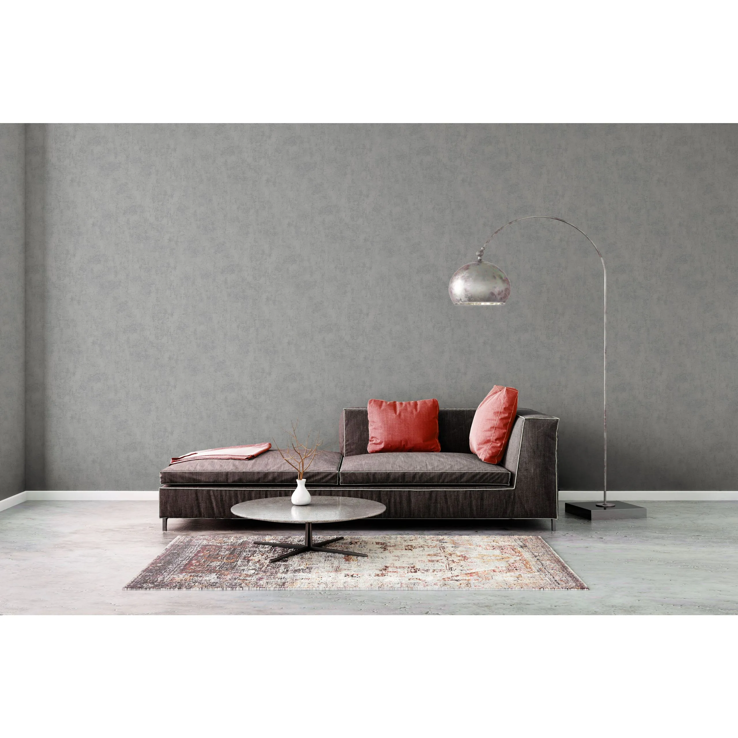 A.S. Creation Elements | 224033 | Papier Peint Intissé Effet Béton | 0.53 M X 10.05 M | Gris 6 A.S. Creation Elements | 224033 | Papier Peint Intissé Effet Béton | 0.53 M X 10.05 M | Gris – Image 5