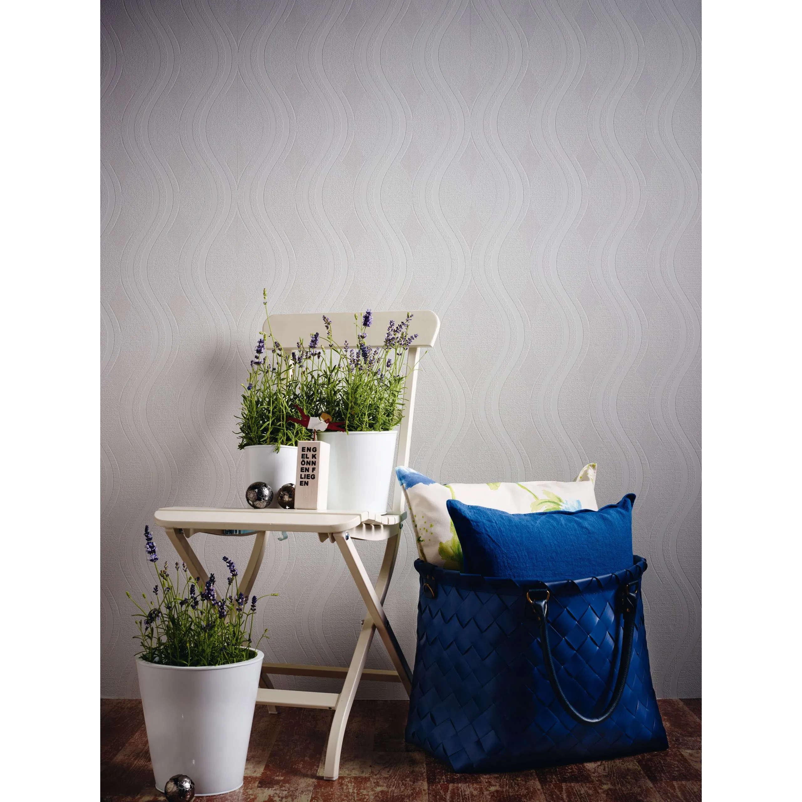 A.S. Creation Meistervlies | 260512 | Papier Peint à Motif Ondulé | 0.53 M X 10.05 M | Blanc 4 A.S. Creation Meistervlies | 260512 | Papier Peint à Motif Ondulé | 0.53 M X 10.05 M | Blanc – Image 2