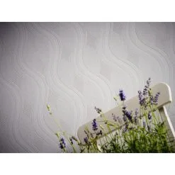 A.S. Creation Meistervlies | 260512 | Papier Peint à Motif Ondulé | 0.53 M X 10.05 M | Blanc 13 A.S. Creation Meistervlies | 260512 | Papier Peint à Motif Ondulé | 0.53 M X 10.05 M | Blanc -Fond D'écran Soldes 260512 3