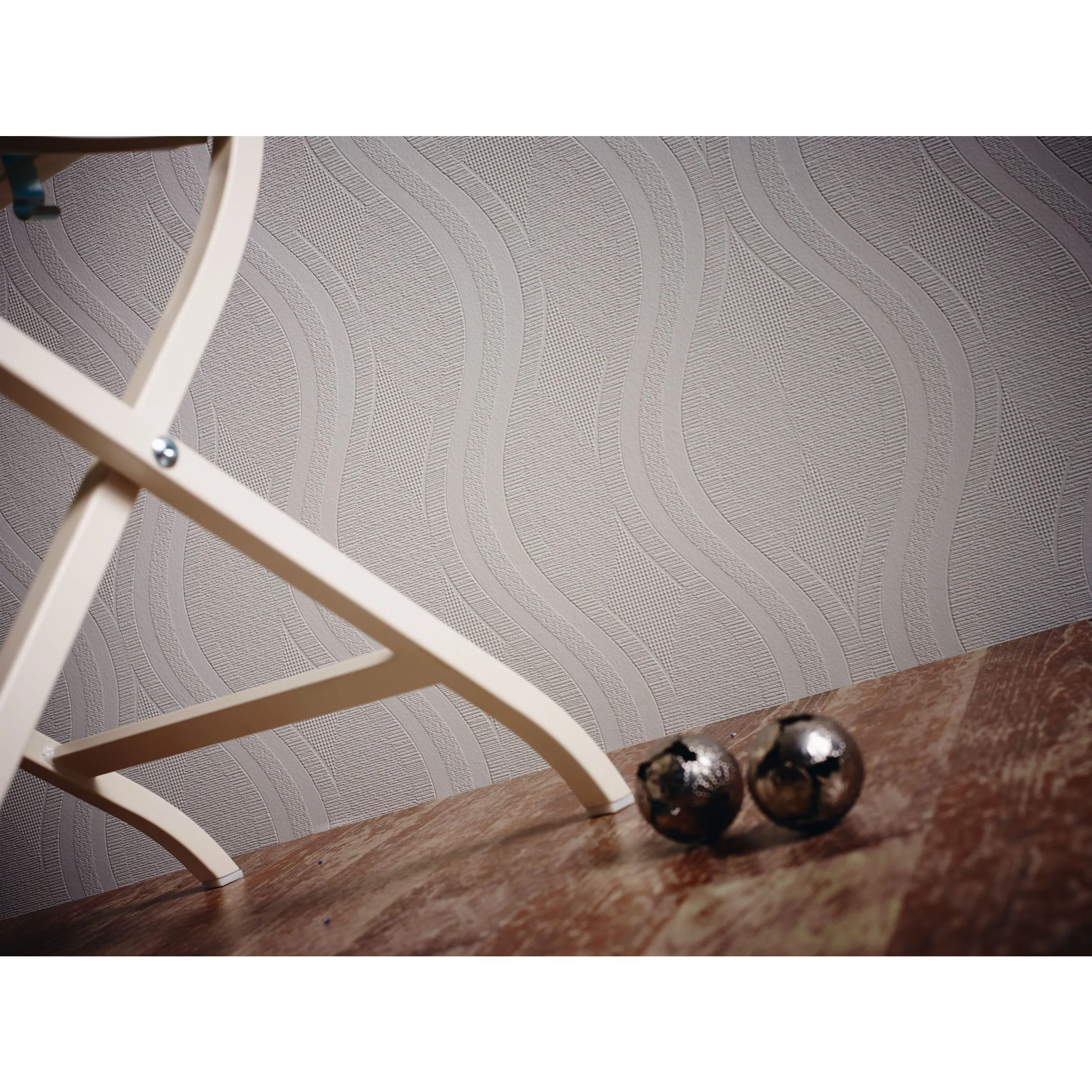 A.S. Creation Meistervlies | 260512 | Papier Peint à Motif Ondulé | 0.53 M X 10.05 M | Blanc 7 A.S. Creation Meistervlies | 260512 | Papier Peint à Motif Ondulé | 0.53 M X 10.05 M | Blanc – Image 5