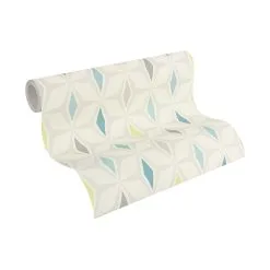 A.S. Creation Best Of Vlies 2018 | 304761 | Papier Peint Intissé 3D | 0.53 M X 10.05 M | Bleu