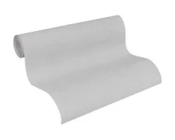 A.S. Creation Elegance 3 | 304866 | Papier Peint Intissé Uni | 0.53 M X 10.05 M | Gris
