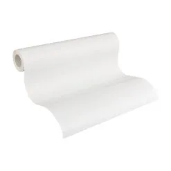 A.S. Creation Meistervlies | 306616 | Papier Peint Intissé Enduit | 0.53 M X 10.05 M | Blanc