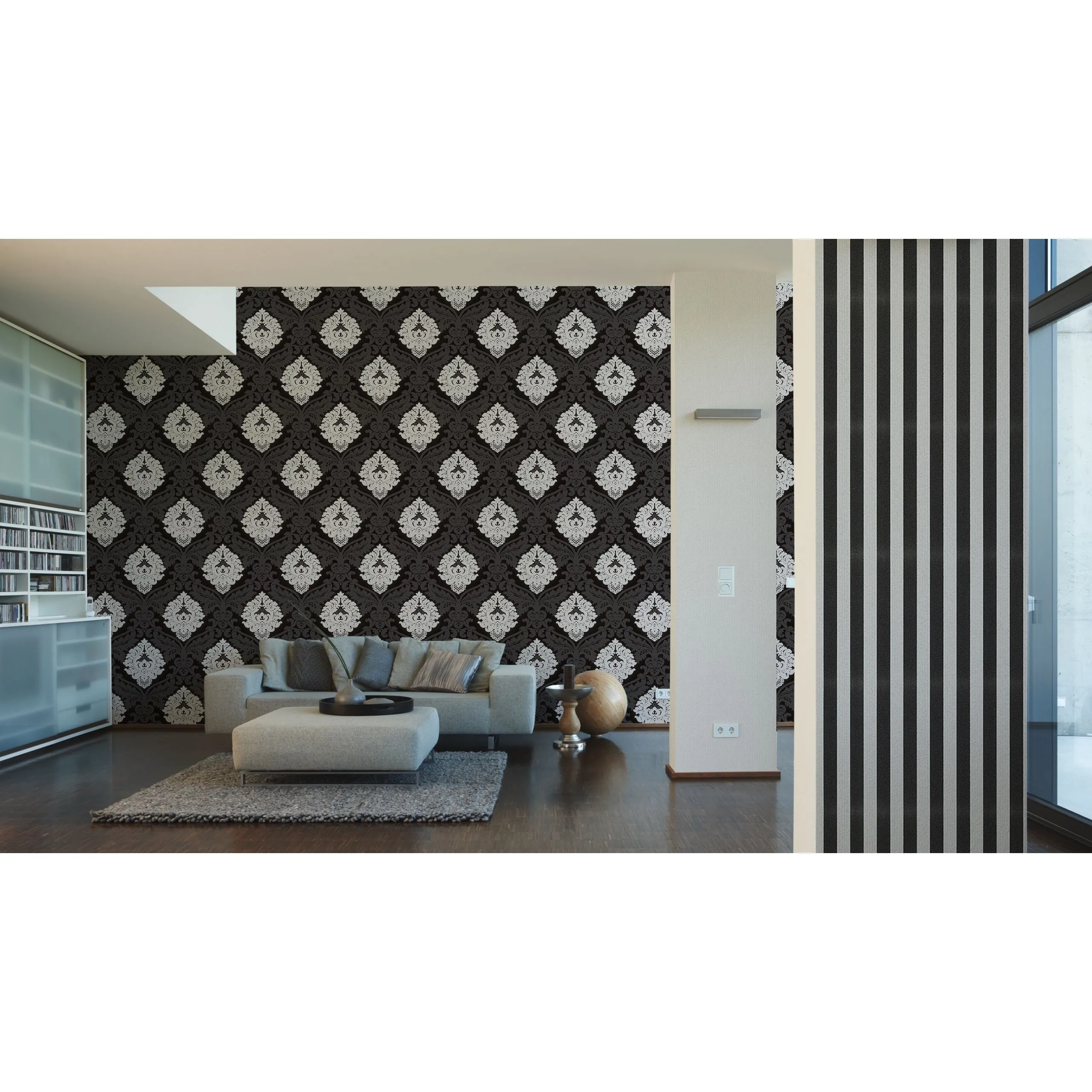 A.S. Creation Bling Bling | 313959 | Papier Peint Intissé Dessins & Motifs | 0.53 M X 10.05 M | Noir 3 A.S. Creation Bling Bling | 313959 | Papier Peint Intissé Dessins & Motifs | 0.53 M X 10.05 M | Noir