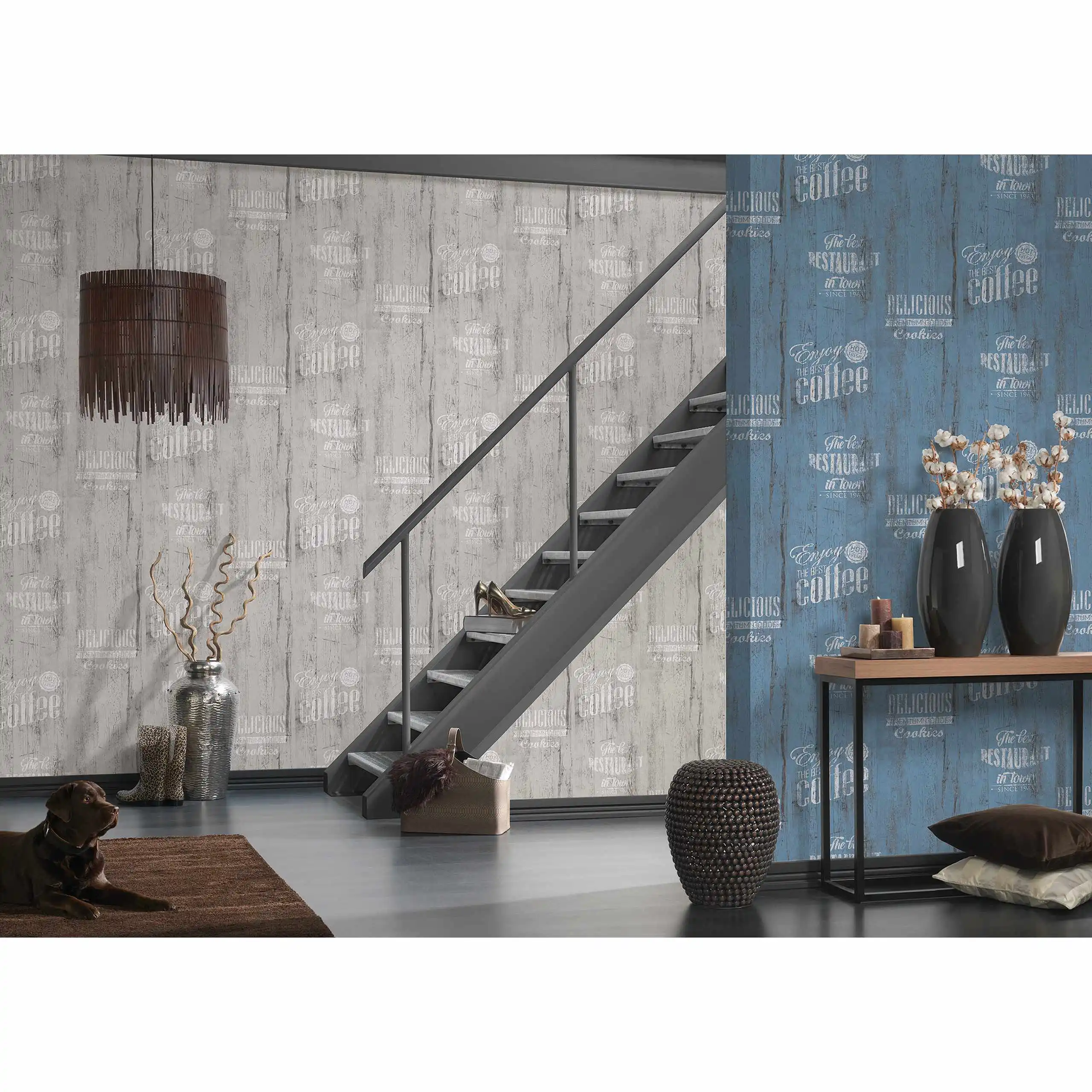 A.S. Creation Simply Decor | 334814 | Papier Peint Papier Imitation Bois | 0.53 M X 10.05 M | Gris 4 A.S. Creation Simply Decor | 334814 | Papier Peint Papier Imitation Bois | 0.53 M X 10.05 M | Gris – Image 2