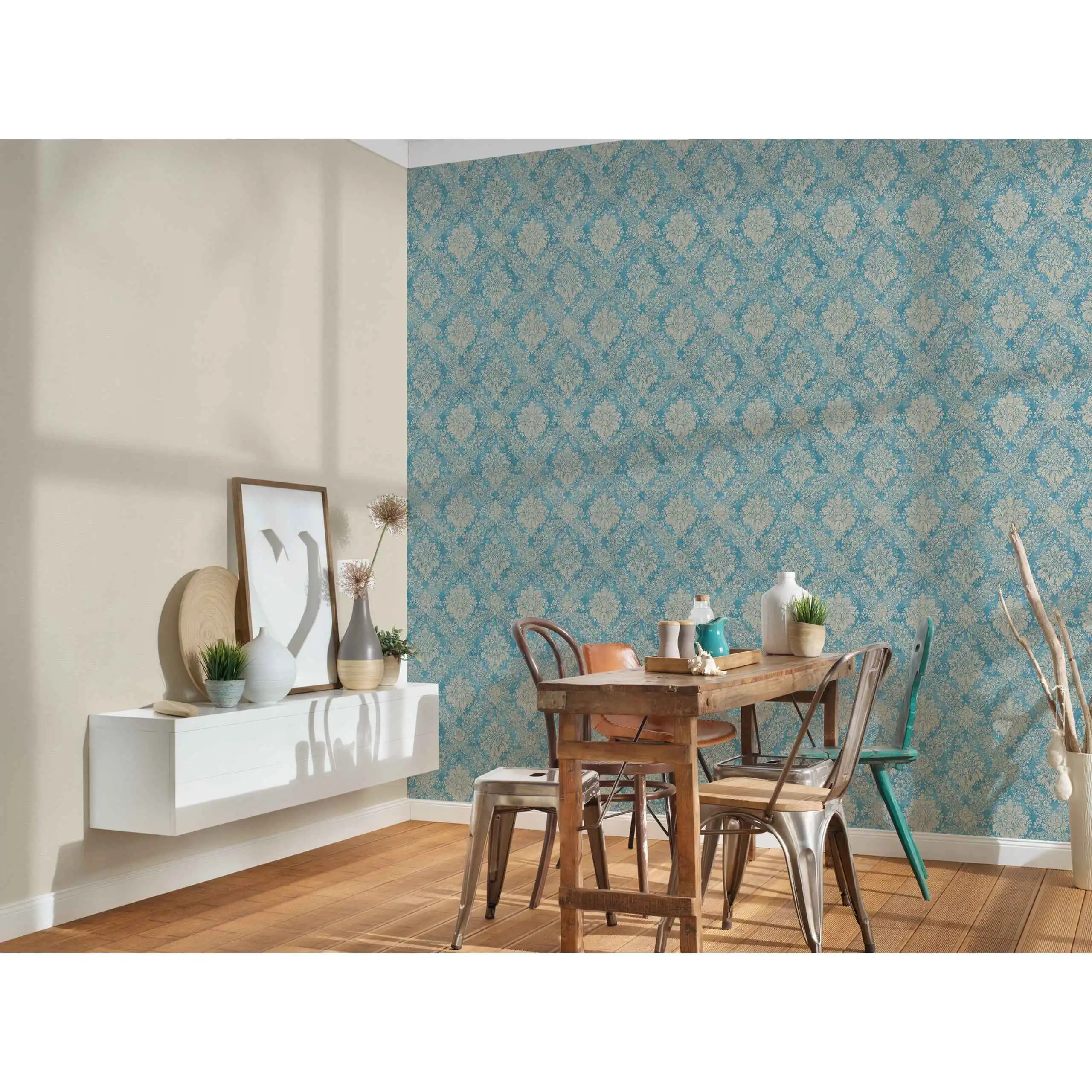 A.S. Creation Secret Garden | 336075 | Papier Peint Intissé Dessins & Motifs | Bleu 5 A.S. Creation Secret Garden | 336075 | Papier Peint Intissé Dessins & Motifs | Bleu – Image 3