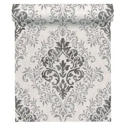 A.S. Creation Jette 4 | 339241 | Papier Peint Intissé Baroque | 0.53 M X 10.05 M | Gris 7 A.S. Creation Jette 4 | 339241 | Papier Peint Intissé Baroque | 0.53 M X 10.05 M | Gris -Fond D'écran Soldes 339241 2