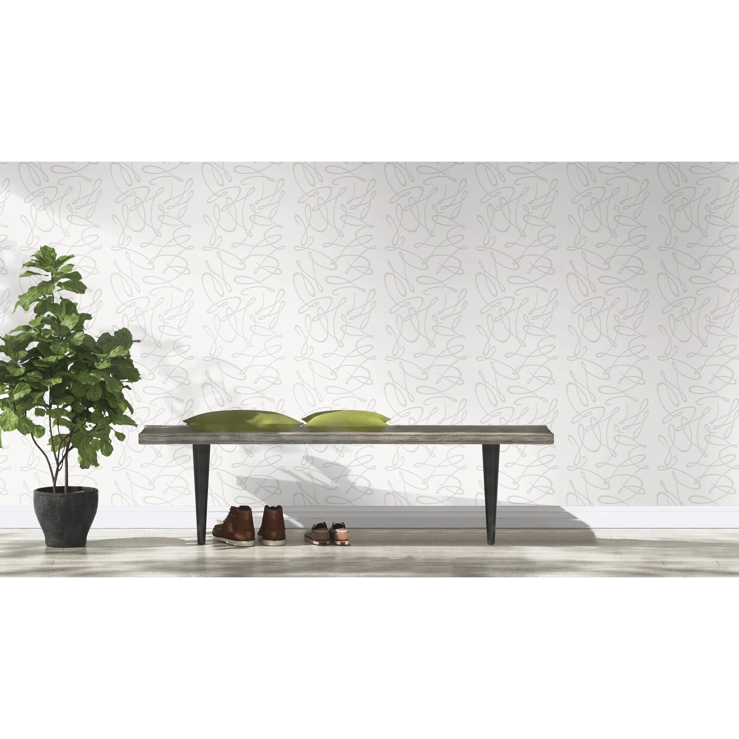 Rasch Wallton 2020 | 342802 | Papier Peint Structure Intissé | 0.53 M X 10.05 M | Blanc 4 Rasch Wallton 2020 | 342802 | Papier Peint Structure Intissé | 0.53 M X 10.05 M | Blanc – Image 2