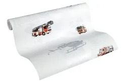 A.S. Creation Little Stars | 358131 | Papier Peint Chambre Enfant Intissé | 0.53 M X 10.05 M | Gris