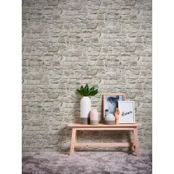 A.S. Creation Elements | 363702 | Papier Peint Intissé Pierre Brique | 0.53 M X 10.05 M | Gris 17 A.S. Creation Elements | 363702 | Papier Peint Intissé Pierre Brique | 0.53 M X 10.05 M | Gris -Fond D'écran Soldes 363702 6