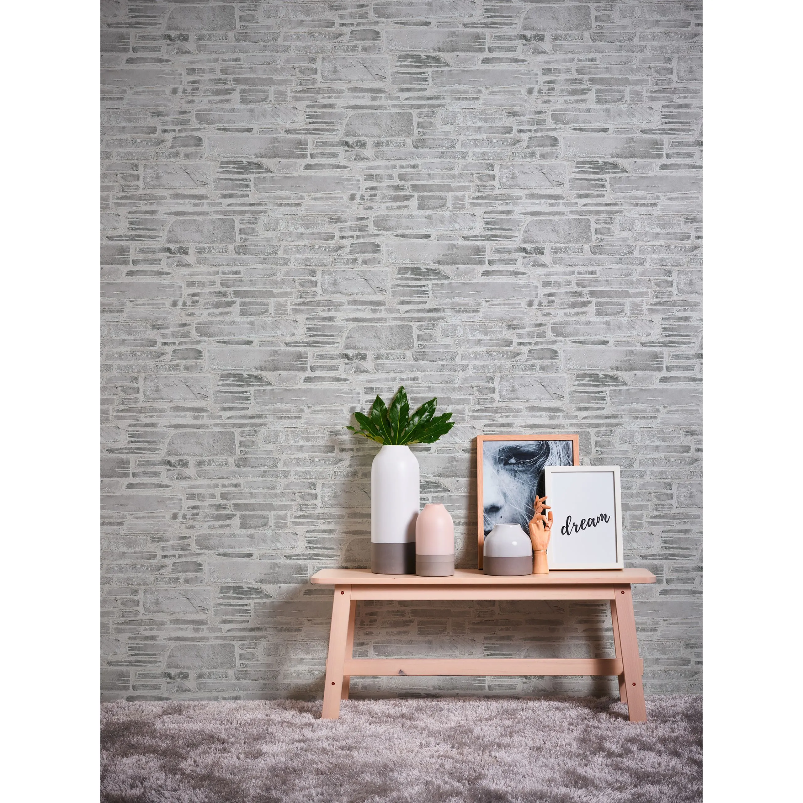 A.S. Creation Il Decoro | 364592 | Papier Peint Imitation Brique Pierre En Papier | Blanc 6 A.S. Creation Il Decoro | 364592 | Papier Peint Imitation Brique Pierre En Papier | Blanc – Image 4