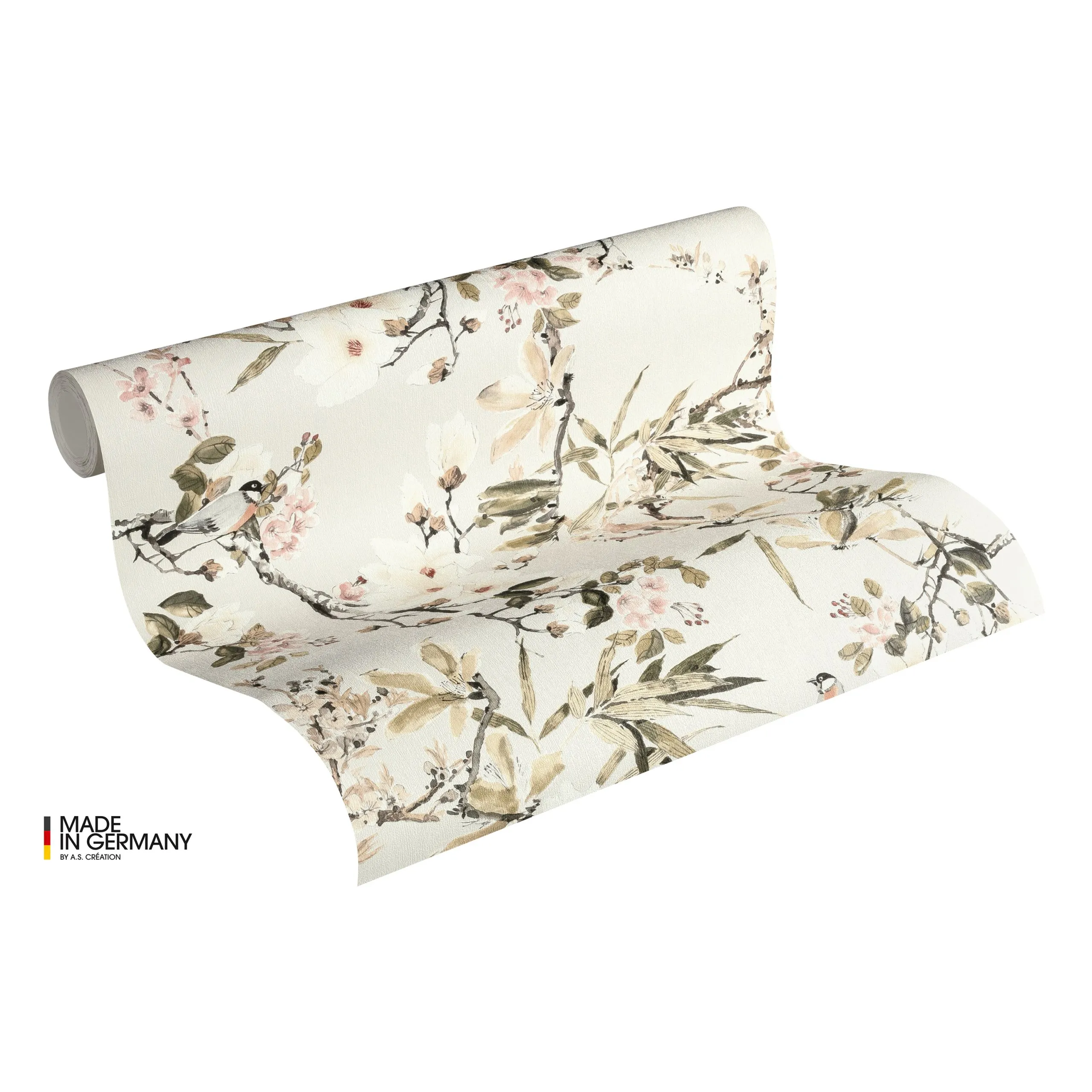 A.S. Creation Michalsky Dream Again | 364982 | Papier Peint Intissé Floral | 0.53 M X 10.05 M | écru 3 A.S. Creation Michalsky Dream Again | 364982 | Papier Peint Intissé Floral | 0.53 M X 10.05 M | écru