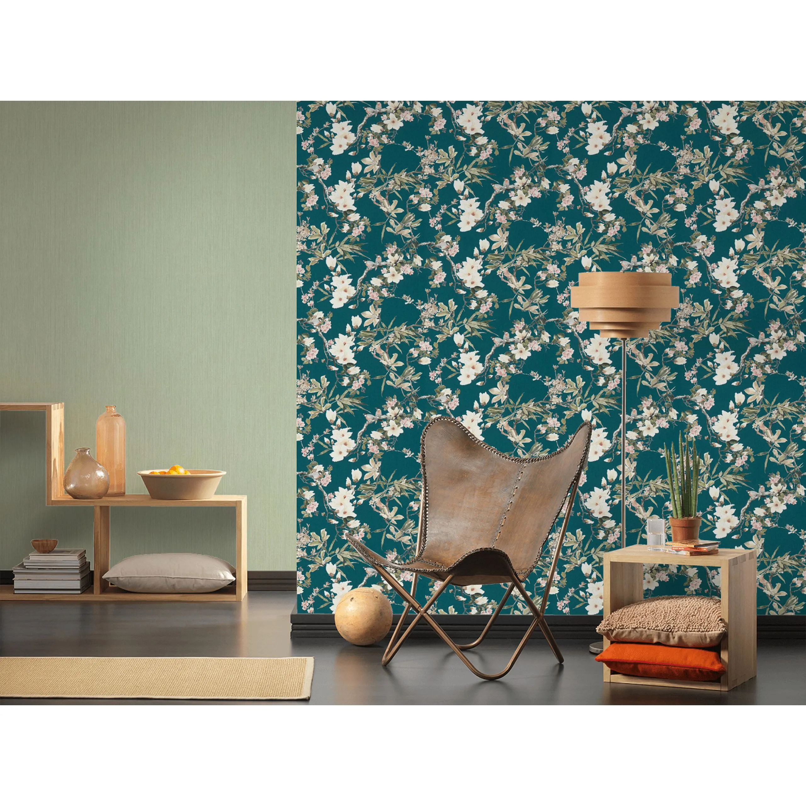 A.S. Creation Michalsky Dream Again | 364984 | Papier Peint Intissé Floral | 0.53 M X 10.05 M | Vert 4 A.S. Creation Michalsky Dream Again | 364984 | Papier Peint Intissé Floral | 0.53 M X 10.05 M | Vert – Image 2