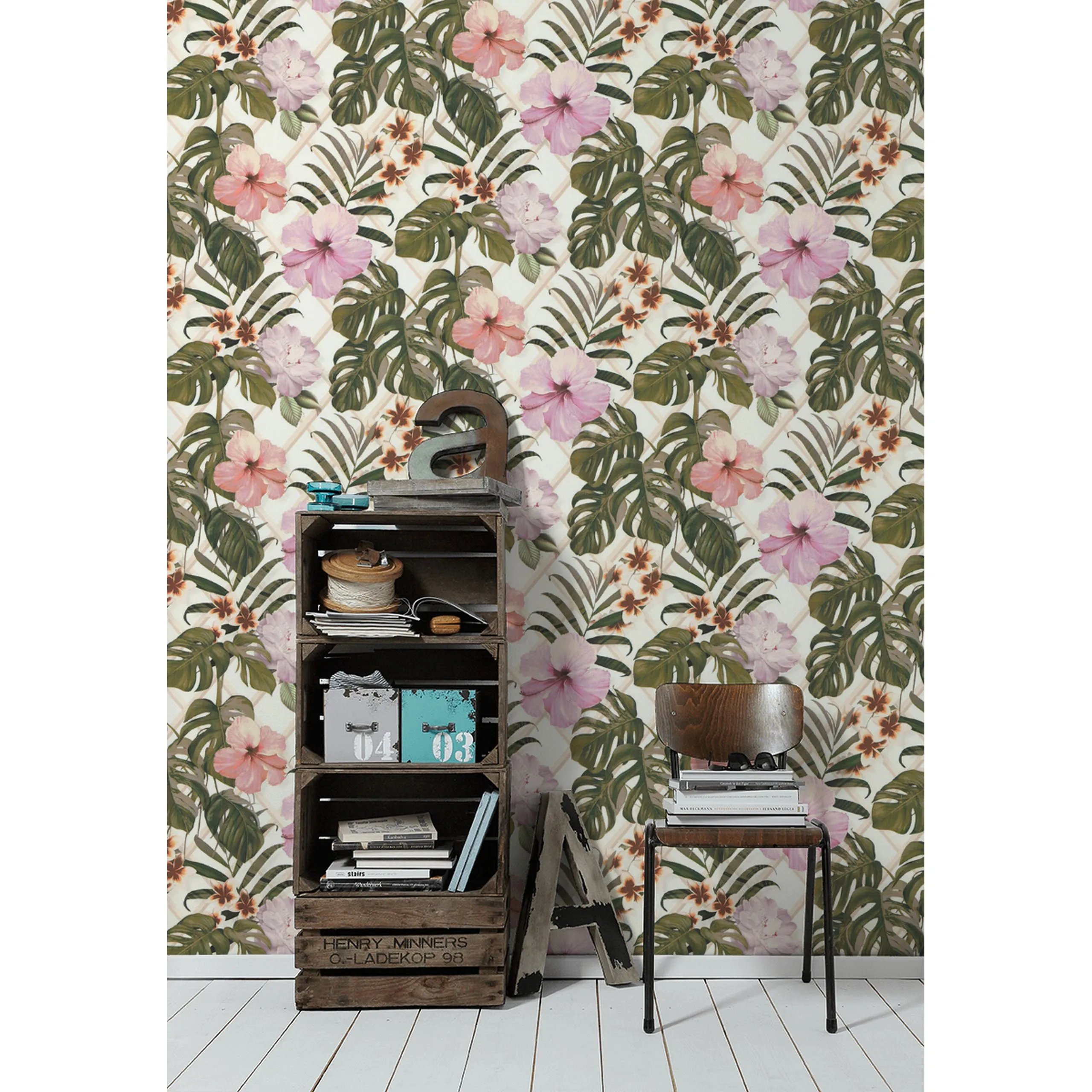 A.S. Creation Michalsky Dream Again | 365181 | Papier Peint Intissé Floral | 0.53 M X 10.05 M | Vert 7 A.S. Creation Michalsky Dream Again | 365181 | Papier Peint Intissé Floral | 0.53 M X 10.05 M | Vert – Image 5