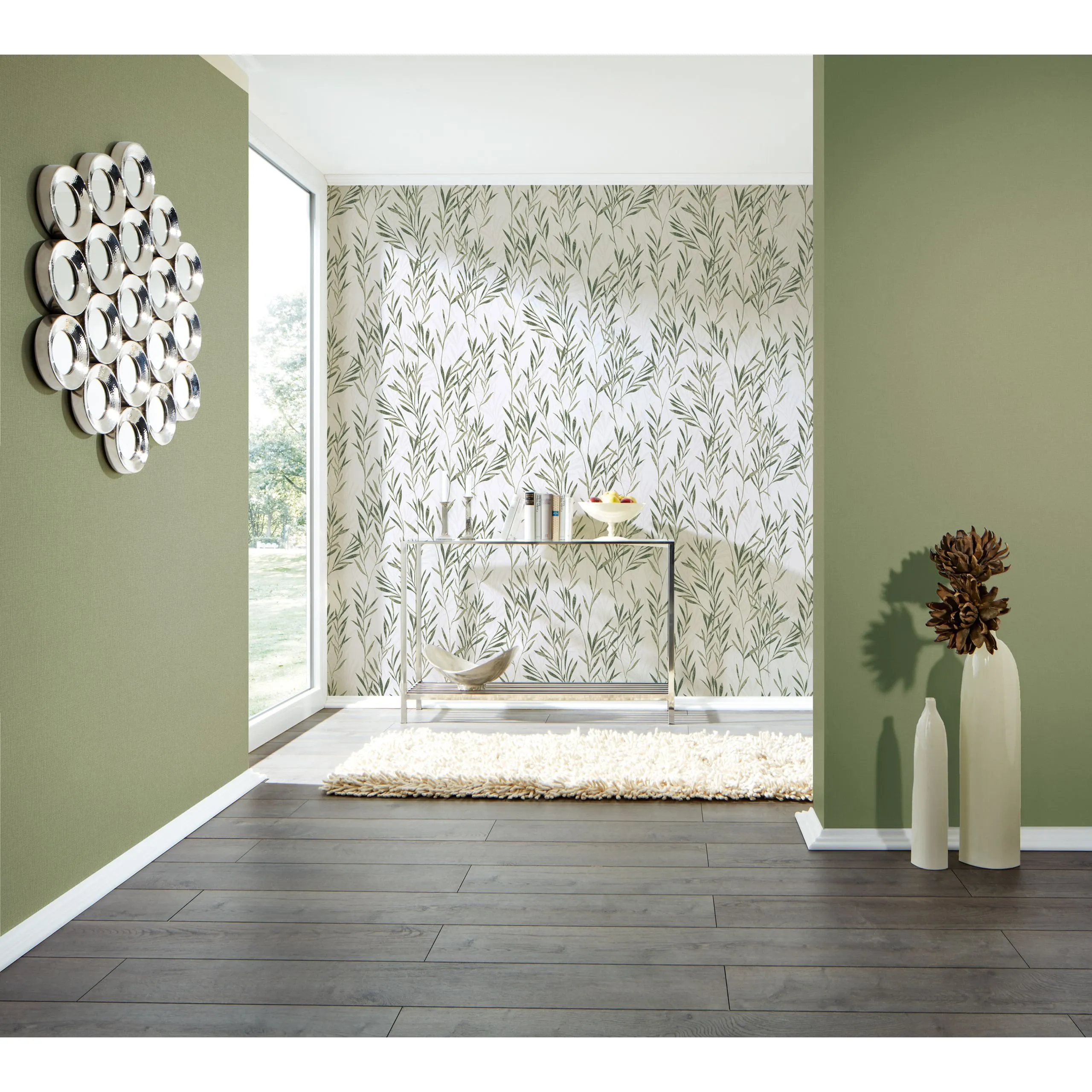 A.S. Creation Flavour | 367137 | Papier Peint Intissé Uni | 0.53 M X 10.05 M | Vert 3 A.S. Creation Flavour | 367137 | Papier Peint Intissé Uni | 0.53 M X 10.05 M | Vert