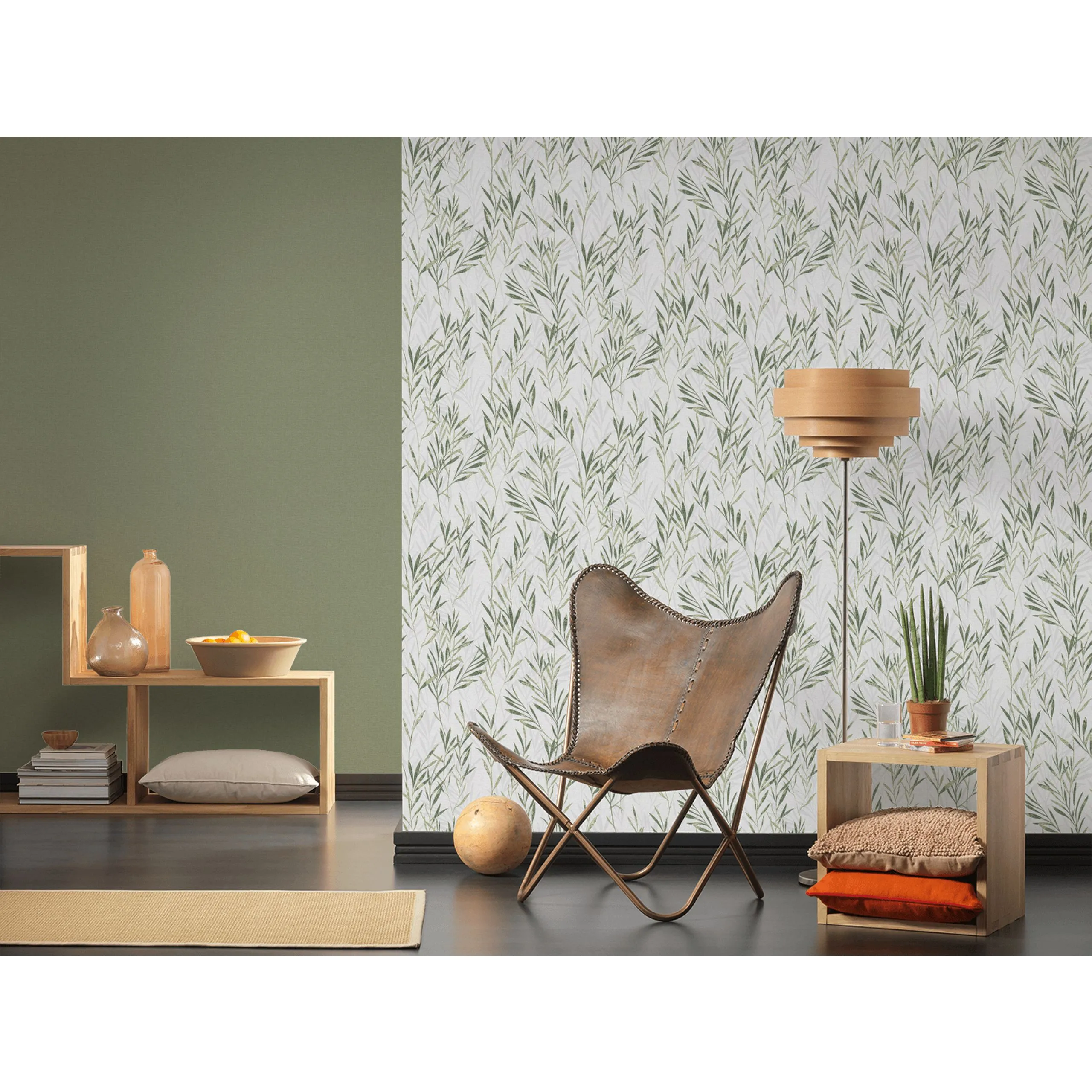 A.S. Creation Flavour | 367137 | Papier Peint Intissé Uni | 0.53 M X 10.05 M | Vert 4 A.S. Creation Flavour | 367137 | Papier Peint Intissé Uni | 0.53 M X 10.05 M | Vert – Image 2