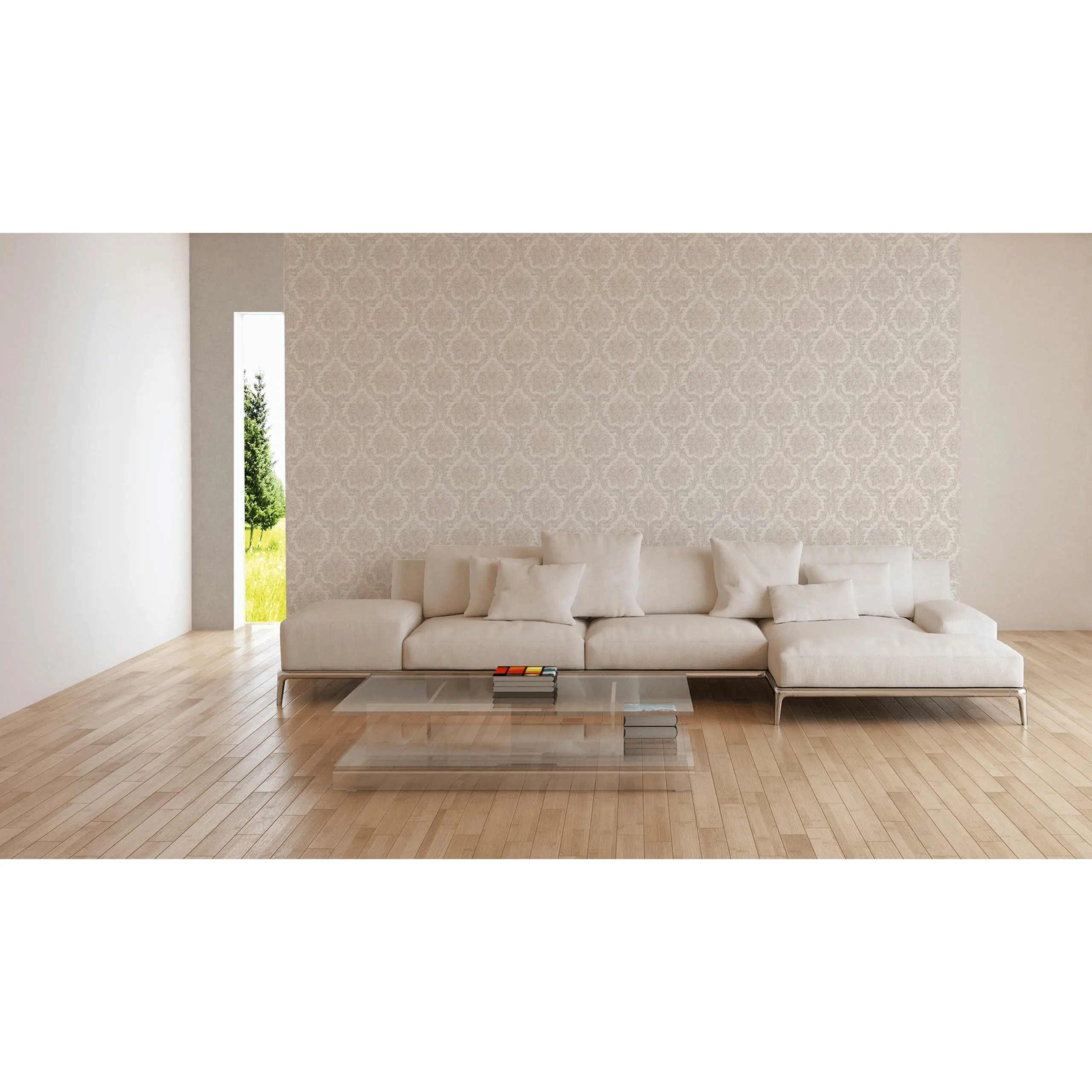 A.S. Creation Paradise Garden | 367161 | Papier Peint Intissé Vintage | 0.53 M X 10.05 M | Gris 3 A.S. Creation Paradise Garden | 367161 | Papier Peint Intissé Vintage | 0.53 M X 10.05 M | Gris