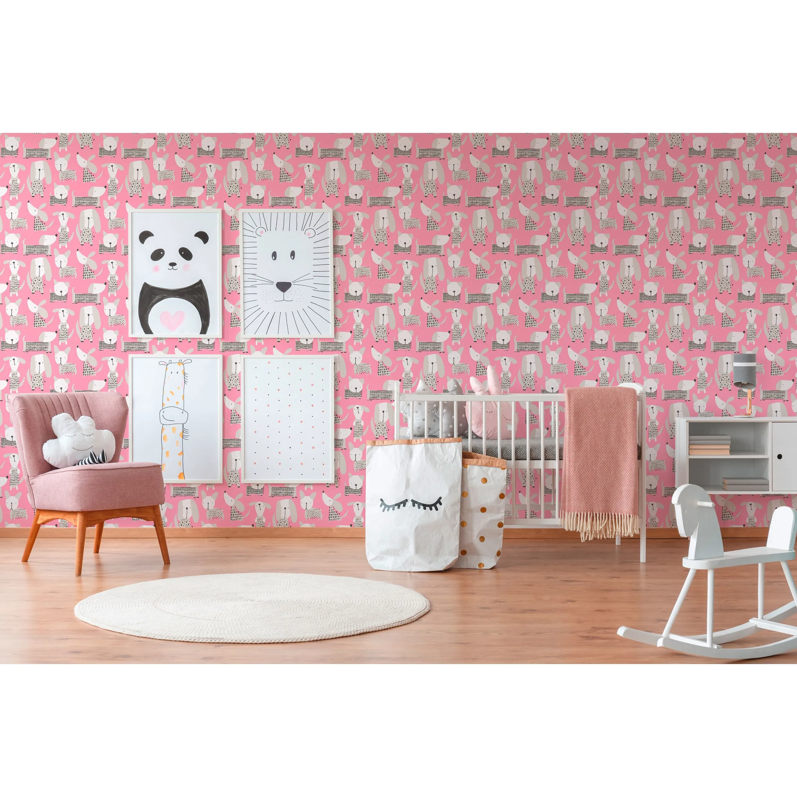A.S. Creation Boys & Girls 6 | 367552 | Papier Peint Animaux Papier | 0.53 M X 10.05 M | Rose 5 A.S. Creation Boys & Girls 6 | 367552 | Papier Peint Animaux Papier | 0.53 M X 10.05 M | Rose – Image 3