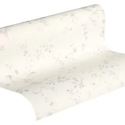 A.S. Creation Metropolitan Stories | 368961 | Papier Peint Intissé Floral | 0.53 M X 10.05 M | écru