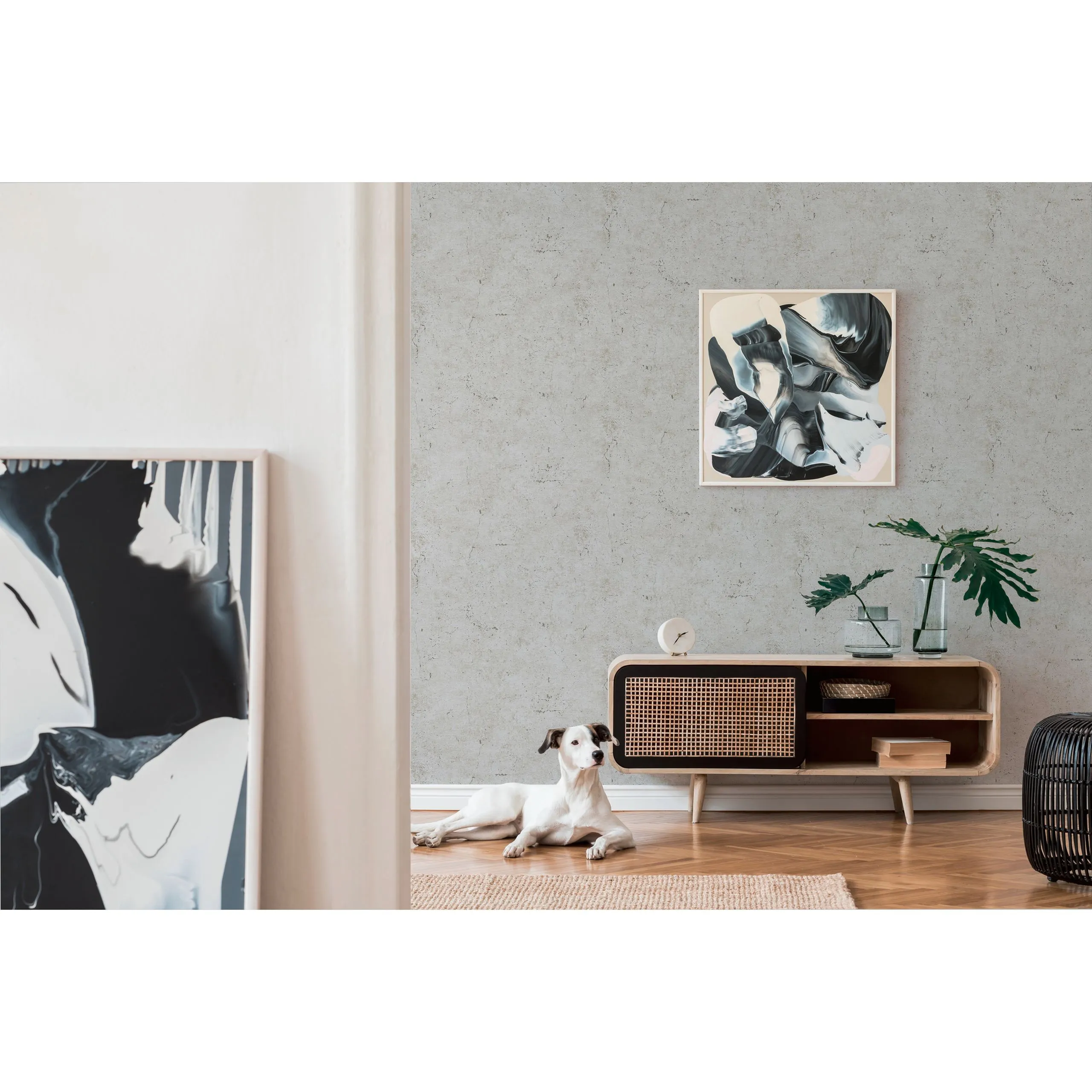 A.S. Creation Elements | 369112 | Papier Peint Intissé Uni | 0.53 M X 10.05 M | Gris 5 A.S. Creation Elements | 369112 | Papier Peint Intissé Uni | 0.53 M X 10.05 M | Gris – Image 3