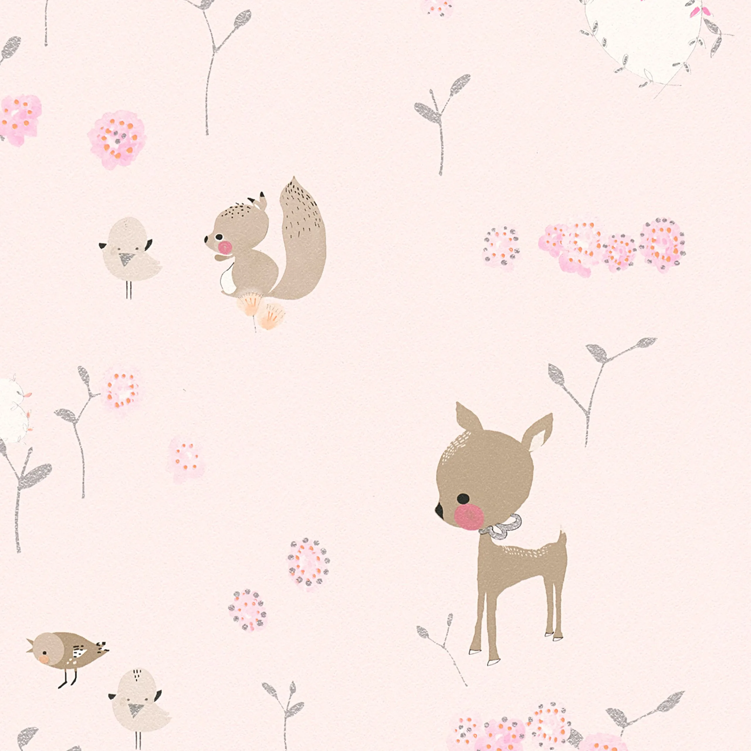 A.S. Creation Boys & Girls 6 | 369883 | Papier Peint Animaux Papier | 0.53 M X 10.05 M | Rose 3 A.S. Creation Boys & Girls 6 | 369883 | Papier Peint Animaux Papier | 0.53 M X 10.05 M | Rose