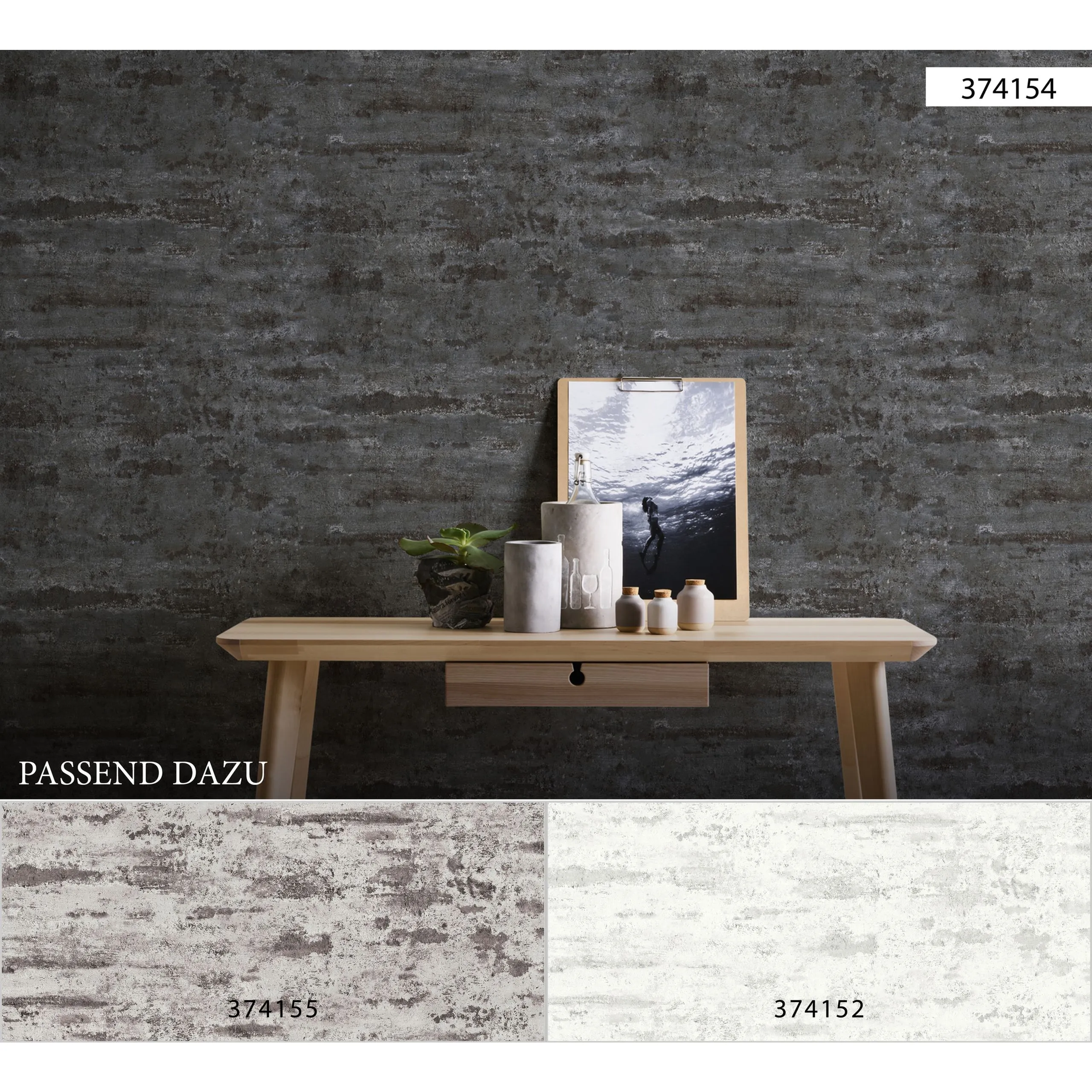 A.S. Creation Elements | 374152 | Papier Peint Intissé Effet Béton | 0.53 M X 10.05 M | Blanc 9 A.S. Creation Elements | 374152 | Papier Peint Intissé Effet Béton | 0.53 M X 10.05 M | Blanc – Image 7