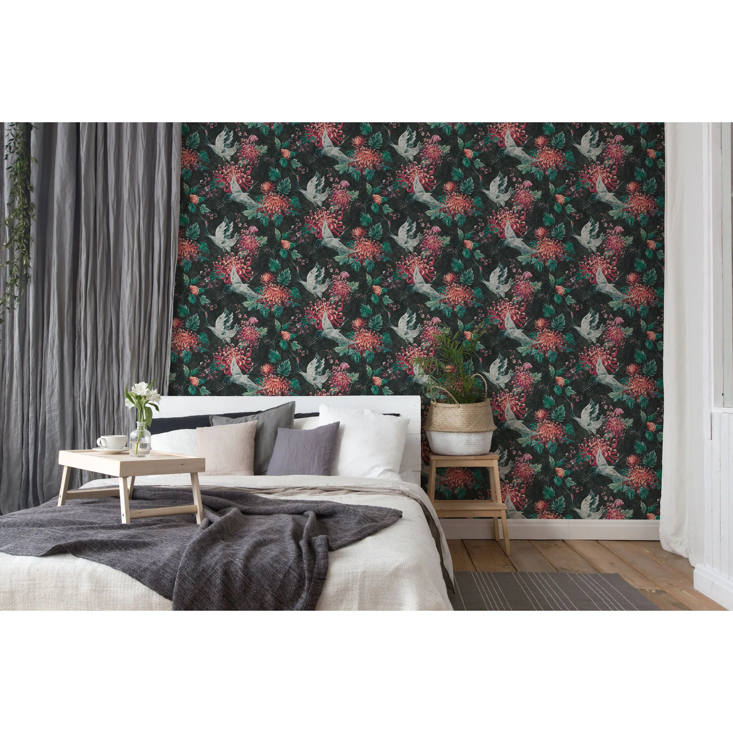 A.S. Creation Asian Fusion | 374643 | Papier Peint Intissé Nature | 0.53 M X 10.05 M | Noir 6 A.S. Creation Asian Fusion | 374643 | Papier Peint Intissé Nature | 0.53 M X 10.05 M | Noir – Image 4