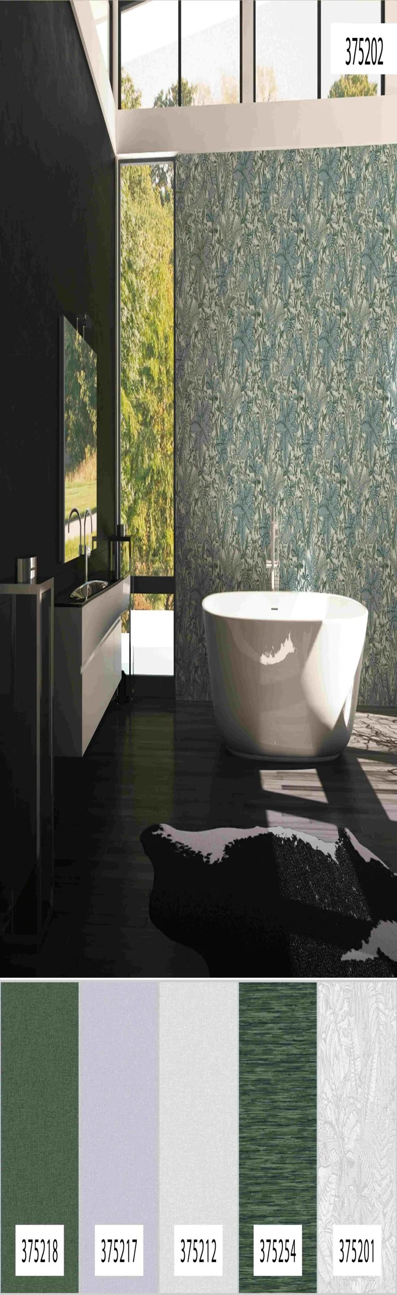 A.S. Creation Daniel Hechter 6 | 375202 | Papier Peint Intissé Floral | 0.53 M X 10.05 M | Vert 10 A.S. Creation Daniel Hechter 6 | 375202 | Papier Peint Intissé Floral | 0.53 M X 10.05 M | Vert – Image 8