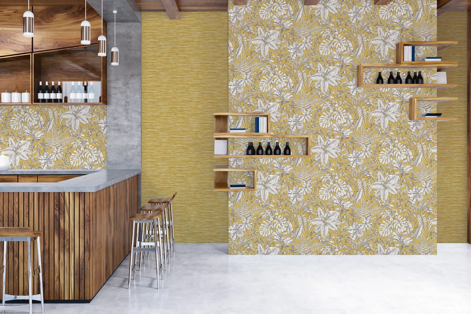 A.S. Creation Daniel Hechter 6 | 375252 | Papier Peint Intissé Vintage | 0.53 M X 10.05 M | Jaune 7 A.S. Creation Daniel Hechter 6 | 375252 | Papier Peint Intissé Vintage | 0.53 M X 10.05 M | Jaune – Image 5