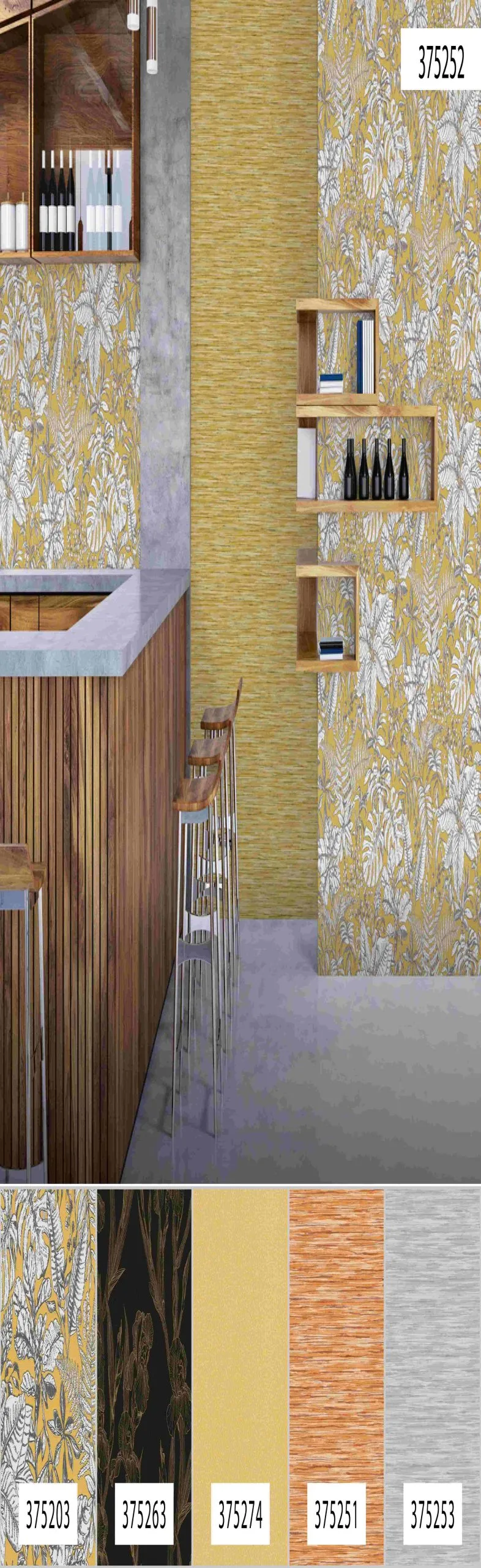 A.S. Creation Daniel Hechter 6 | 375252 | Papier Peint Intissé Vintage | 0.53 M X 10.05 M | Jaune 12 A.S. Creation Daniel Hechter 6 | 375252 | Papier Peint Intissé Vintage | 0.53 M X 10.05 M | Jaune – Image 10