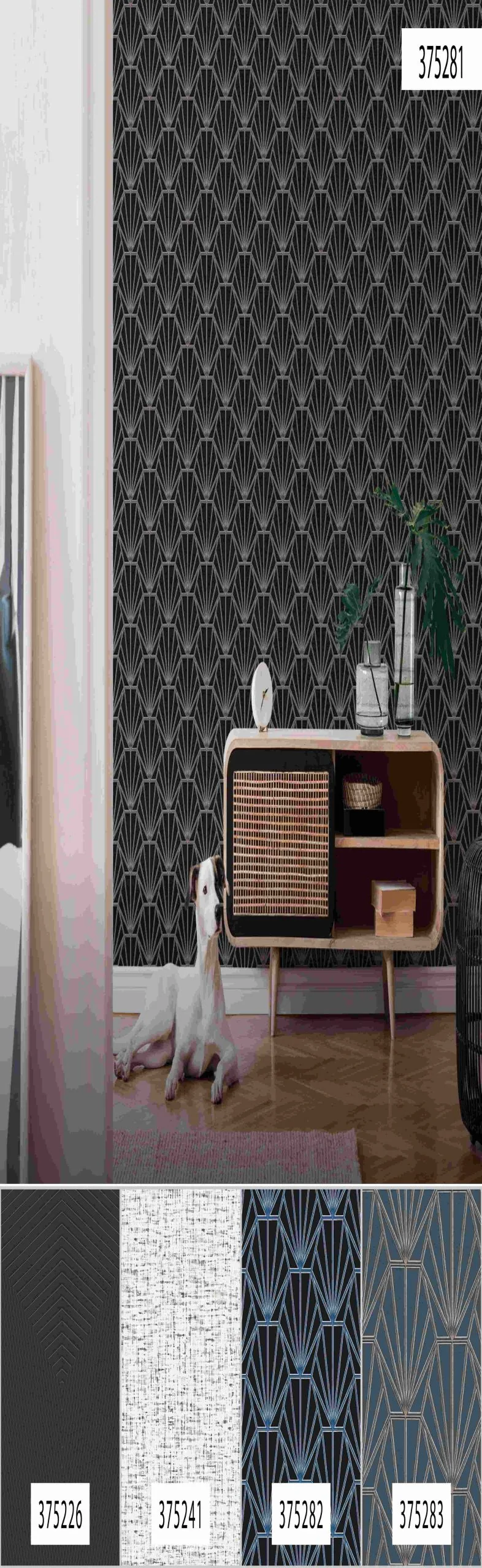 A.S. Creation Daniel Hechter 6 | 375281 | Papier Peint Intissé 3D | 0.53 M X 10.05 M | Noir 11 A.S. Creation Daniel Hechter 6 | 375281 | Papier Peint Intissé 3D | 0.53 M X 10.05 M | Noir – Image 9