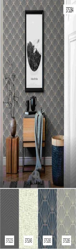 A.S. Creation Daniel Hechter 6 | 375284 | Papier Peint Intissé 3D | 0.53 M X 10.05 M | Bleu -Fond D'écran Soldes 375284 6