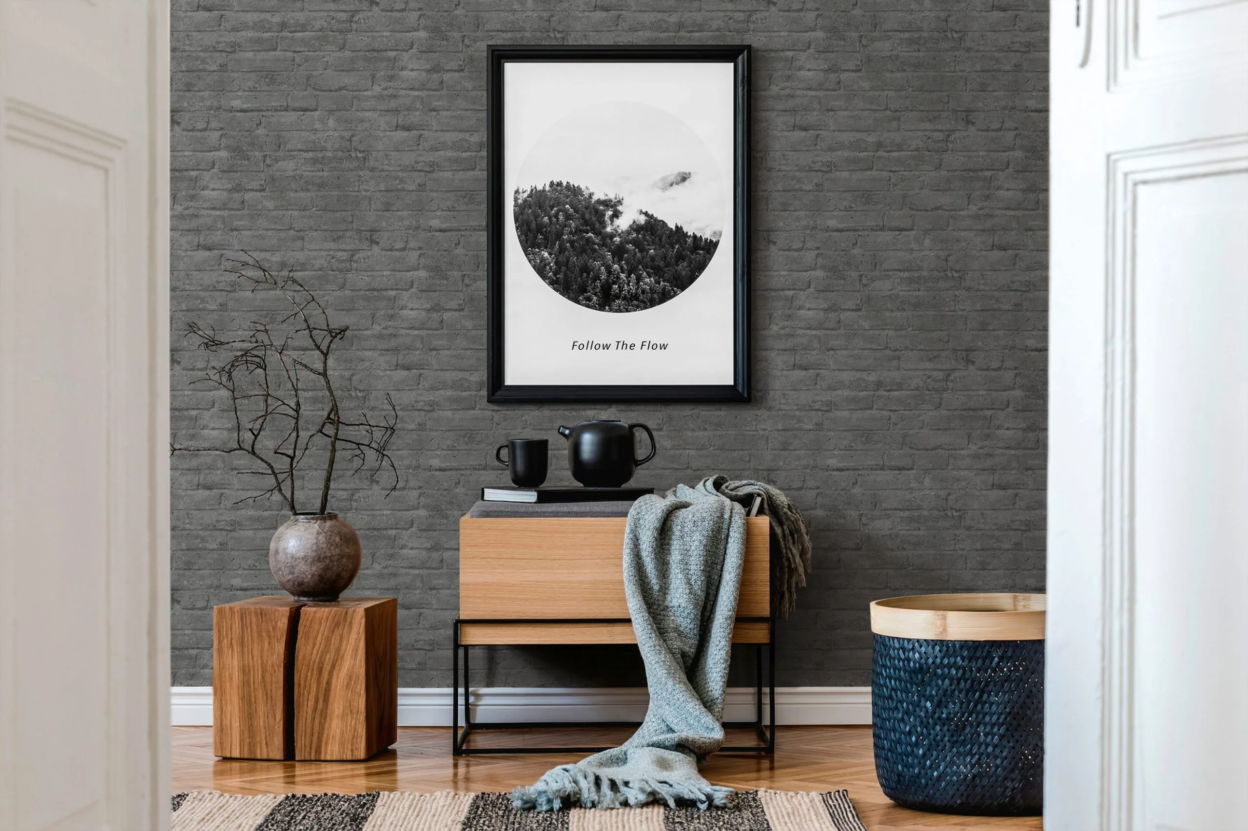 A.S. Creation Industrial | 377476 | Papier Peint Intissé Pierre Brique | 0.53 M X 10.05 M | Gris 6 A.S. Creation Industrial | 377476 | Papier Peint Intissé Pierre Brique | 0.53 M X 10.05 M | Gris – Image 4