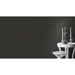 Rasch Club Botanique + Claas II | 531398 | Papier Peint Intissé Uni | 0.53 M X 10.05 M | Noir -Fond D'écran Soldes 531398 room 6