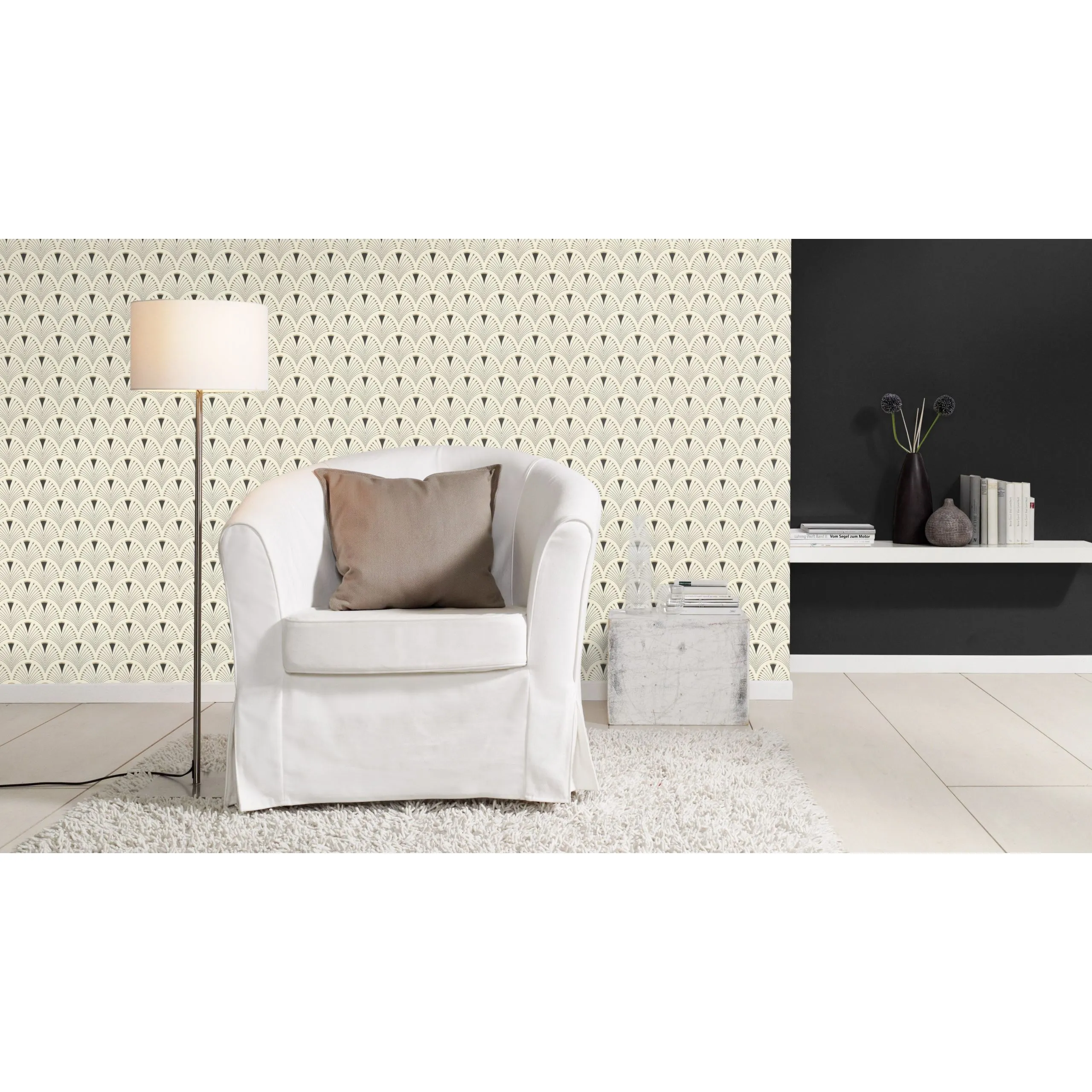 Rasch Selection Vinyl/Vlies | 610376 | Papier Peint Intissé Uni | 0.53 M X 10.05 M | Noir 6 Rasch Selection Vinyl/Vlies | 610376 | Papier Peint Intissé Uni | 0.53 M X 10.05 M | Noir – Image 4