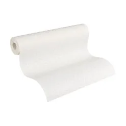 A.S. Creation Meistervlies | 643117 | Papier Peint Intissé Enduit | 0.53 M X 10.05 M | Blanc