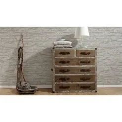 A.S. Creation Elements | 707116 | Papier Peint Intissé Pierre Brique | 0.53 M X 10.05 M | Gris -Fond D'écran Soldes 707116 5