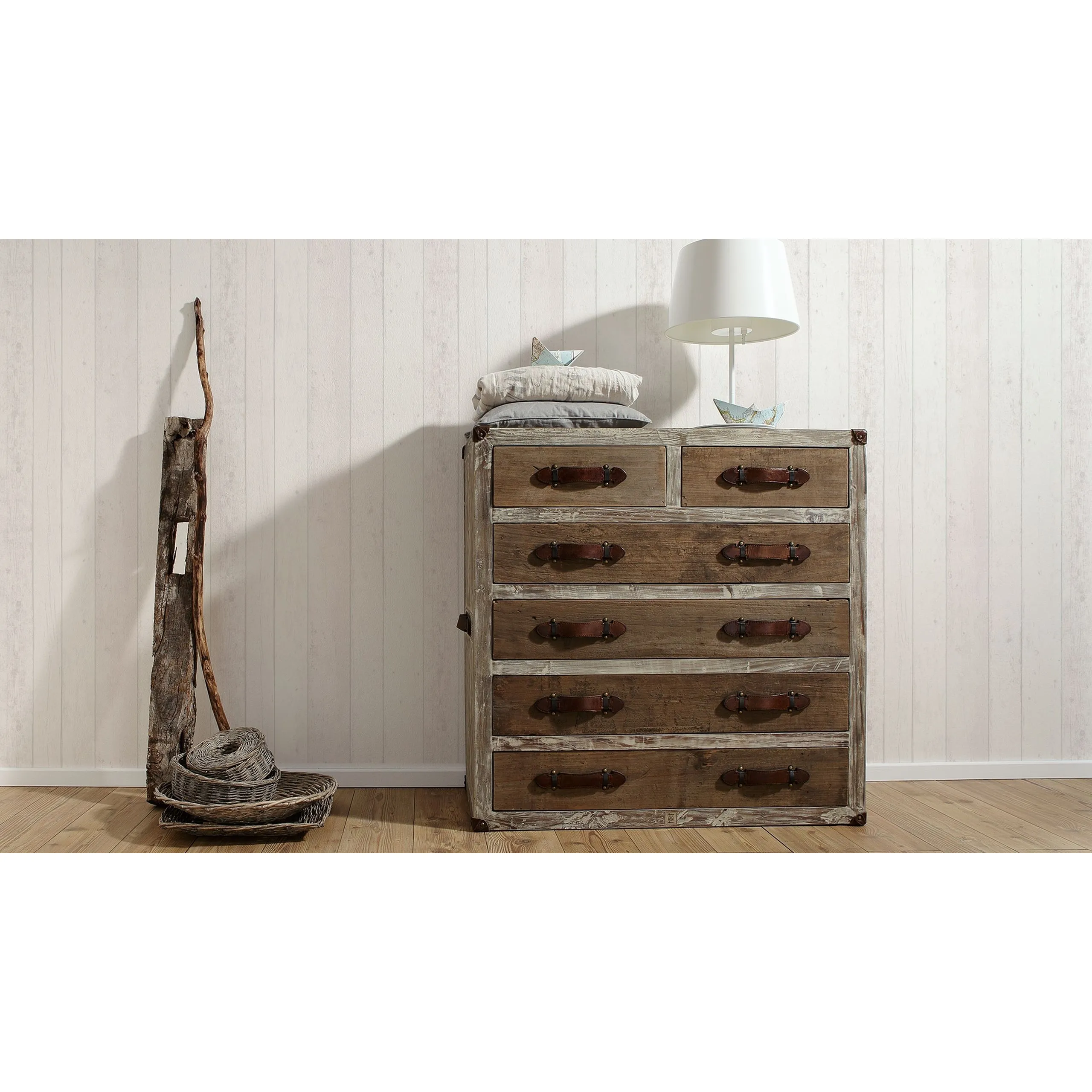 A.S. Creation Elements | 855046 | Papier Peint Bois Intissé | 0.53 M X 10.05 M | Blanc 6 A.S. Creation Elements | 855046 | Papier Peint Bois Intissé | 0.53 M X 10.05 M | Blanc – Image 4