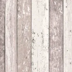 A.S. Creation Elements | 855053 | Papier Peint Bois Intissé | 0.53 M X 10.05 M | Marron