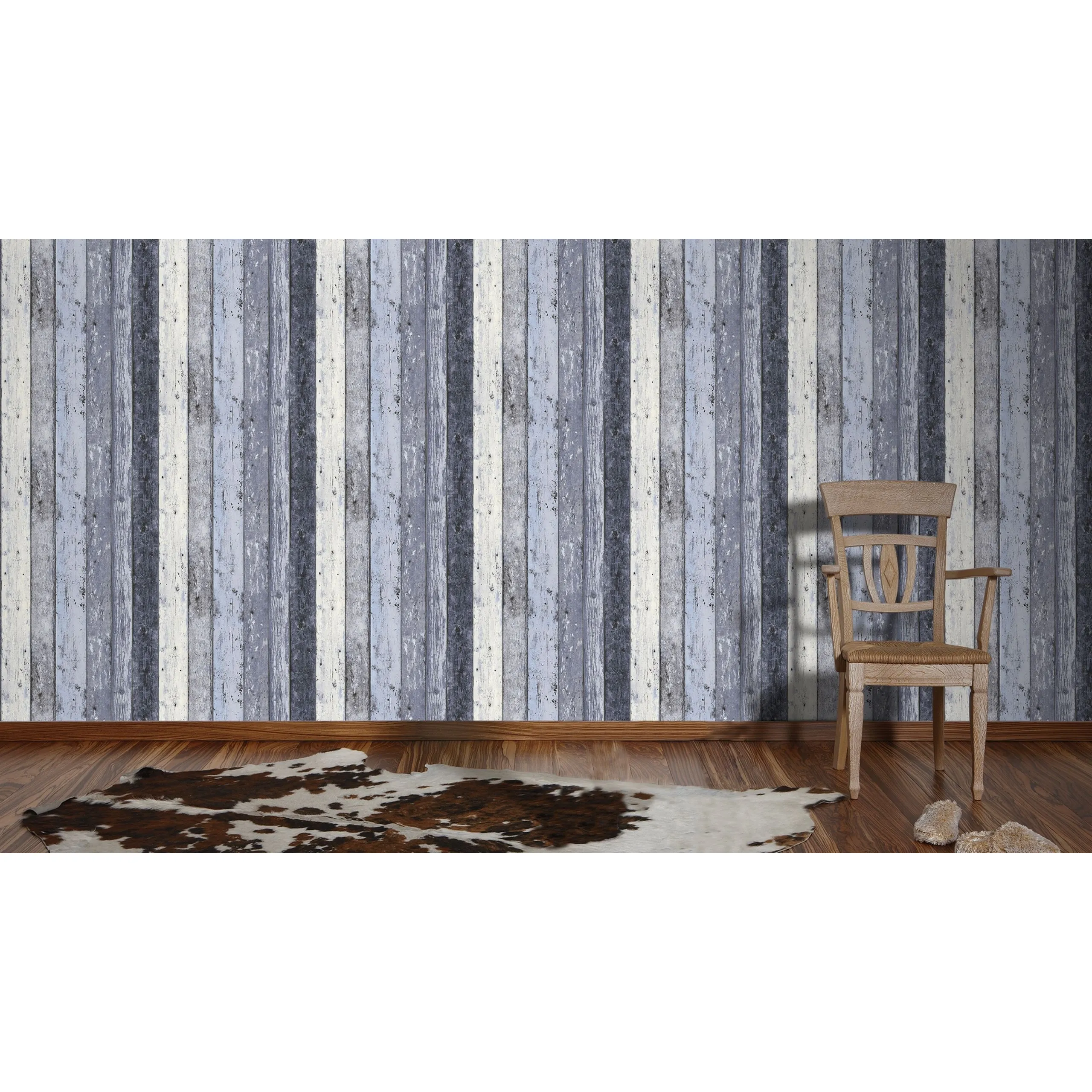 A.S. Creation Elements | 855060 | Papier Peint Bois Intissé | 0.53 M X 10.05 M | Bleu 9 A.S. Creation Elements | 855060 | Papier Peint Bois Intissé | 0.53 M X 10.05 M | Bleu – Image 7