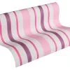 A.S. Creation Boys & Girls 4 | 898319 | Papier Peint à Rayures Papier | 0.53 M X 10.05 M | Rose
