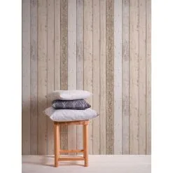 A.S. Creation Il Decoro | 899910 | Papier Peint Papier Imitation Bois | 0.53 M X 10.05 M | écru -Fond D'écran Soldes 899910 2