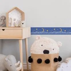 A.S. Creation Only Borders 10 | 911612 | Papier Peint 3D En Papier | 0.13 M X 5 M | Bleu -Fond D'écran Soldes 911612 2